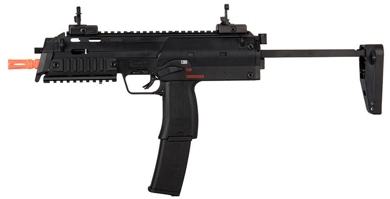 Umarex H&K VFC MP7 Navy Gas Blowback Airsoft Rifle side view in matte black finish