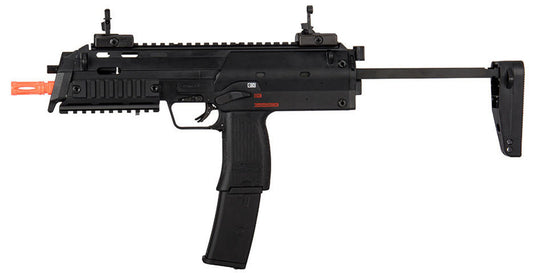 Umarex H&K VFC MP7 Navy Gas Blowback Airsoft Rifle side view in matte black finish
