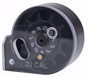 Umarex Iconix PCP .22 caliber air rifle showing 10 round rotating magazine