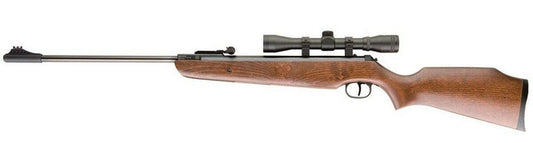 Left side view of the UMAREX Ruger Fire Hawk .177 Air Rifle w/ Scope