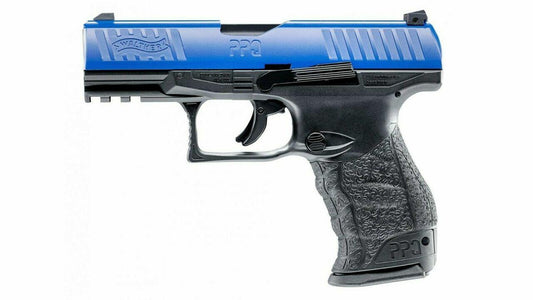 Umarex T4E Smith & Wesson M&P9 M2.0 LE .43 Cal CO₂ Blowback Paintball Marker Pistol in Blue and Black