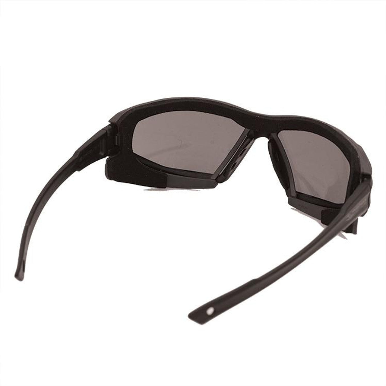 Side view of V-TAC Echo Airsoft Goggles with adjustable straps and clear polycarbonate lens