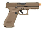 VFC Elite Force GLOCK 19X Green Gas Blowback Airsoft Pistol Tan Side View