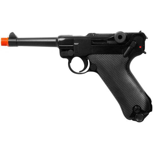 WE Luger P08 6" Gas Blowback Metal Airsoft Pistol