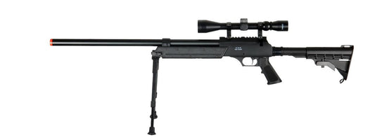 Well MB06AB Bolt Action Sniper Rifle with Bipod and Scope