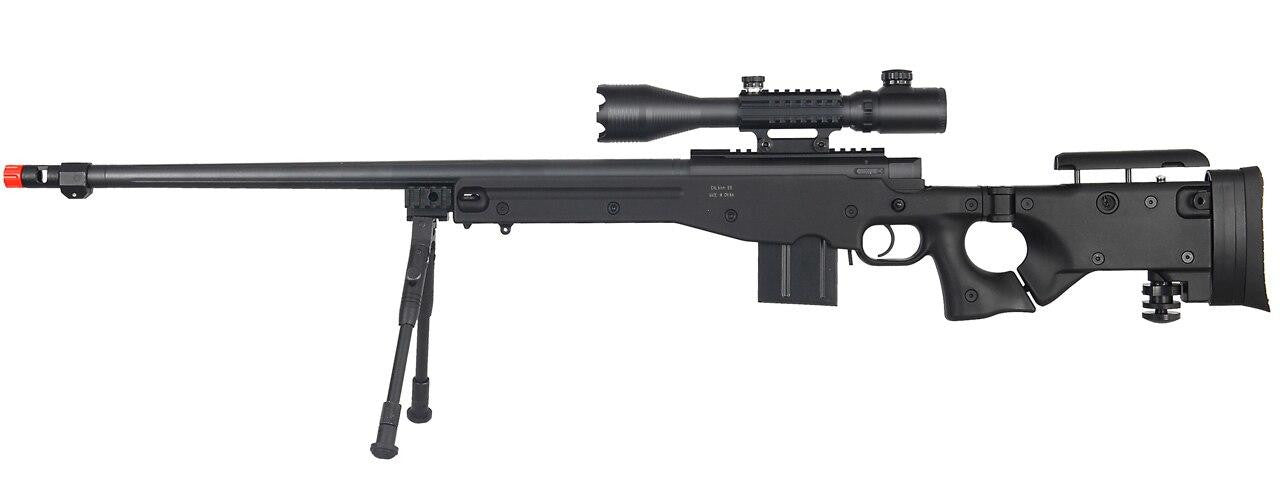 Well MB4403 L96 Bolt Action Airsoft Sniper Rifle with Scope & Bipod