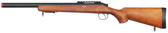 Wellfire VSR-10 Airsoft Sniper Rifle – 450 FPS, Bolt Action, Black