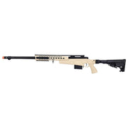 WellFire MB4418-1 Bolt Action Airsoft Sniper Rifle, Tan