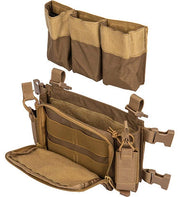 WOSport Multifunctional Tactical Chest Rig, Tan