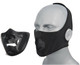 Yokai Ogre Lower Face Mask – Padded Polymer Airsoft Mask in Black